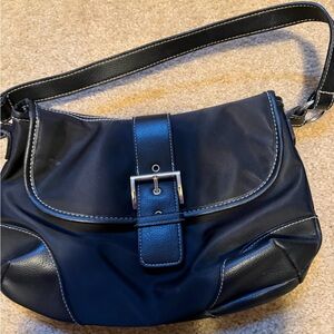 Victoria's Secret Black Mini Bag with Buckle